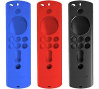 Convient pour Stick 4K/ (3)/Fire TV Cube Nouvelle TélécommanProtection en Silicone Stockage Anti-Chute Coque en Silicone Housse Protection Silicone