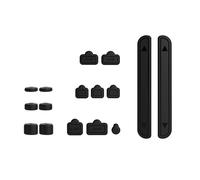 Convient pour Switch 2 Console de Jeu 16 PIÈCES / Ensemble Protecteur de Poussière Bouchons de Port en Silicone Cache-poussière Anti-Rayures+Culbuteurs