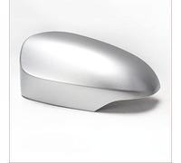 Convient pour To-yota Yaris 2012 2013 2014 2015 2016 2017 2018 2019 Couvercle de rétroviseur extérieur Coque de rétroviseur latéral de porte d'aile, argent gauche