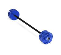 Convient pour Tracer 9 GT Tracer 9Gt 9GT 2021-2025 Essieu Avant arrière Fourche Roue Crash Slider Chute Protecteur Pad Équipement Protection Moto Protection Contre Les C(Rear Blue)