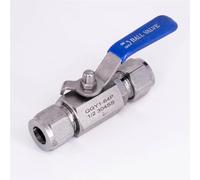 Convient pour tube de compression OD de 6/8/10/12/14 mm 1/4 3/8 1/2" en acier inoxydable 304 (10 mm)