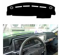 Convient pour Volkswagen VW Golf Jetta Mk2 GTI intérieur Tableau de Bord Couvre Anti-dérapant Protection UV Tableau de Bord Couverture, LHD Fil Rouge