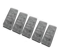 Convient pour VW Polo 2011-2021 Convient pour Jetta Santana 2011-2019 Convient pour Skoda Fabia Rapid 2011-21 Ensembles de filtres externes(5 Pcs Black Filter)