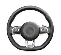 Convient pour VW Touran r-Line 2015-2020, Housse de Volant de Voiture Cousue à la Main, Housses de Volant Anti-Rayures, Accessoires de Voiture