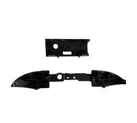 Convient pour Xbox Series X/S, Kit de réparation du pare-chocs de la manette RB LB, pièces de rechange pour pare-chocs et gâchettes cassés pour le support de la barre centrale (Ensemble noir)