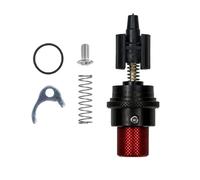 Convient pour YAMAHA AEROX 155 TRICITY 125 150 NVX 155 NMAX 125 155 X-MAX 400 Ajusteur manuel de corps de papillon Vanne papillon Corps de papillon moteur(Red-3)