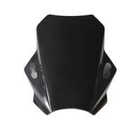 Convient pour Yamaha FZ1 FZ6 FZ8 XJ6 Pare-Brise de Moto Universel, Pare-Brise, Pare-Brise, lentille fumée, Motos(Black)