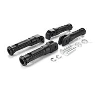 Convient pour YAMAHA MT-09 MT07/Tracer XSR 700 900 FZ1 FZ6 FZ8 YZF R3 MT03 MT25 MT10 pédale passager repose-pieds arrière Pédales antidérapants(F and R BK)