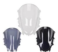 Convient pour Yamaha YZF-R3 YZF-R25 2019-20 R3 R25 2019-2022 Pare-Brise de Moto, Pare-Brise Avant, carénage(Black)