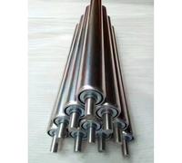 Convoyeur a rouleau Lot de 10 rouleaux de rechange pour convoyeur, rouleau de convoyeur en acier inoxydable non motorisé, diamètre du rouleau de convoyeur 25 38 50 60 mm, diamètre de l'arbre 8 mm/0,31