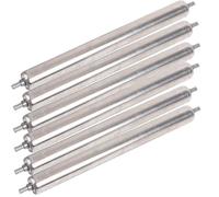 Convoyeur à rouleaux en acier inoxydable - Rouleaux de 2,5 cm et 25 mm de diamètre pour le bois, les matériaux de quai et l'utilisation de bateaux - Rouleaux de transport robustes pour un chargement