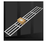 Convoyeur à Rouleaux léger par gravité - Transport Non motorisé pour entrepôts et usines, Rouleaux en Plastique ABS 30/40/50 cm, idéal pour Le déchargement des cartons de Boissons et d'eau