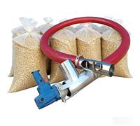 Convoyeur à Vis Électrique 2000W, Pompe d'Aspiration de Grains Portable, Alimentateur à Vis Lourd, Machine de Transfert de Poudre, 220-440 Lbs/Min avec Flexible 1,5m pour Ciment Sa-ble