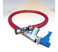 Convoyeur À Vis Industriel Portable De 1 500 W, Machine D'aspiration De Céréales De 2 M, Avec Orifice D'alimentation En Acier Inoxydable, Débit De 100 À 200 Kg/min, Faible Niveau Sonore, Pour