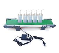 Convoyeur de bureau à vitesse réglable pour projets de bricolage et expériences de friction - Idéal pour les modèles éducatifs et l'apprentissage des sciences