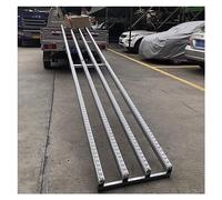Convoyeur gravitaire léger pour entrepôts, glissières à Rouleaux Non motorisées, Cadre en Plastique ABS antirouille, poulie de déchargement à Godets épissables, Largeur 40 cm, Solution de ma