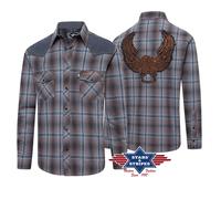 CONWAY Chemises country western Stars and Stripes homme