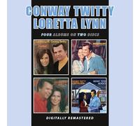 Conway Twitty & Loretta L – Feelins / United Talent / Dynamic Duo / Honky Tonk Heros – CD
