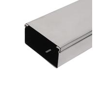 Cooalinar Cache Fil Electrique,Passe Cable Sol,Cache-CâBle De Sol,Goulotte De Distribution Universal CâBlage,Goulotte Electrique Exterieur,Goulotte Passe Cable en Acier Inoxydable,pour TV