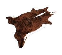 Cooalinar Imprimé Animal Tapis pour La Maison,Tapis De Fausse d'animal,Tapis Peau De Bete,Les Peluches sont Fines,Fermes Et Difficiles à Tomber Ou à Boulocher,Convient pour Maison,Bureau,Salon