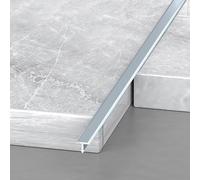 Cooalinar Profilé en t pour seuil de Porte,Profilé de Transition en Aluminium,Bande de Transition de Plancher,Robuste,pour Sol pour Portes,Seuil Stratifié,Transition Moquette et Carrelage