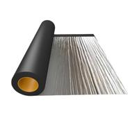 Cooalinar Rouleau De Bitume Auto-AdhéSif,Rouleau Membrane De Toit ImperméAble,Rouleau Bitume Toiture,RéSistance à La DéChirure,Adapté à Toutes Les Conditions Climatiques