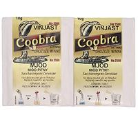 Coobra 2x levure sèche d'hydromel - 10g / 25L | Levure d'hydromel | Hydromel | Levure de vin | Vin blanc de levure et vin rouge