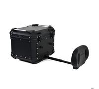 Coocase Top Case X1 en Aluminium Noir 45L Plaque Universelle et Dossier Réglable 549070O
