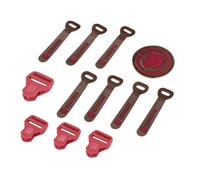 Coocazoo Accessoires MatchPatch Set cuir hibiscus melange pour le sac à dos scolaire
