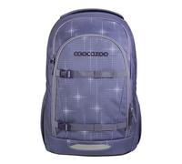 Coocazoo Every Sac à dos d'écolier ergonomique et réglable en hauteur avec sangle de poitrine et ceinture abdominale, Lavender Sky - Violet, Lavender Sky