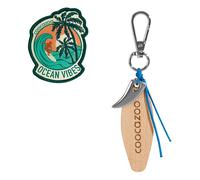 coocazoo Pendentif Accessoires pour cartables Colour Up-Set (2 pièces) Ocean Vibes multicolore
