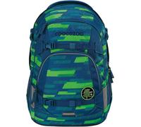 coocazoo sac à dos scolaire Mate School Backpack Lime Stripes multicolore