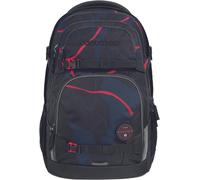 coocazoo Sac à dos scolaire Porter School Backpack Lava Lines noir