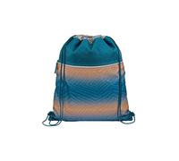 coocazoo Sac de gym avec poche zippée et cordon de serrage, éléments réfléchissants, passants pour fixation au sac à dos d'écolier, 10 litres, à partir de la 3e classe, Pacific Tribes, Sac de gym