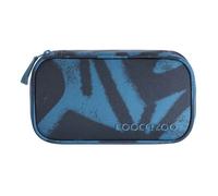 coocazoo Trousse à crayons bleu noir pour fille et garçon - Pencil Case Graffiti Groove 344963