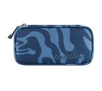 Coocazoo Trousse à crayons, compartiment pour compas, compartiment géotriangulaire, compartiment pour emploi du temps, porte-stylo amovible, compartiment supplémentaire à fermeture éclair, à partir de