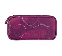 coocazoo Trousse à crayons, compartiment pour compas, équerre, compartiment pour emploi du temps, porte-stylo amovible, poche zippée supplémentaire