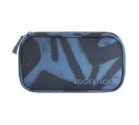 Coocazoo Trousse à Crayons, Grand Compartiment Principal, Compartiment zippé avec Compartiment Transparent dans Le Couvercle, Compartiment pour équerre, Porte-Stylo, à partir de la 3ème Classe