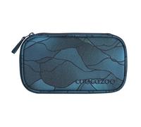 Coocazoo Trousse à Crayons, Grand Compartiment Principal, Compartiment zippé avec Compartiment Transparent dans Le Couvercle, Compartiment pour équerre, Porte-Stylo, à partir de la 3ème Classe