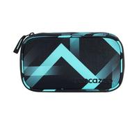 coocazoo Trousse à crayons noir bleu clair pour fille et garçon - Pencil Case Laser Lights 337071