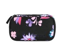coocazoo Trousse à crayons noir lilas pour fille - Pencil Case Floral Artnight 337085