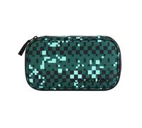 Coocazoo Trousse à Crayons Pencil Case Pixel Blox Bleu pétrole