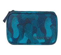 coocazoo Trousse à crayons pétrole bleu clair pour fille et garçon - Pencil Case Cloudy Camou 218892