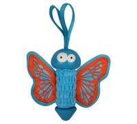 Coockoo Jouet Pour Chien En Caoutchouc Papillon 27x20cm Bleu/Orange Pour Chiens
