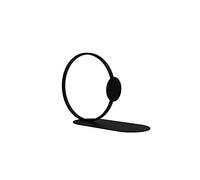 Cooee Design Book Ring 10cm Black Bibliothèque en Acier Inoxydable Noir 10cm
