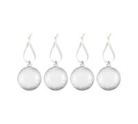 Cooee Design Boule de Noël Gry Marble Ø8 cm Clear