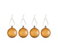 Cooee Design Boule de Noël Gry Marble Ø8 cm Cognac