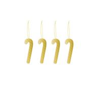 Cooee Design Cooee Décoration de Noël Laiton Lot de 4 Candy cane