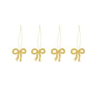 Cooee Design Décoration de Noël nœud 6 cm Laiton