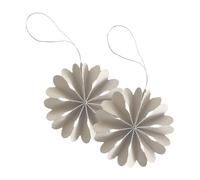 Cooee Design Décoration de Noël Paper Flowers Naturel